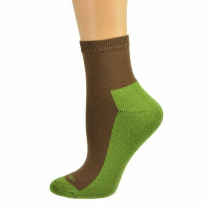 Women's Cushioned Athletic Cotton Socks Quarter High Length