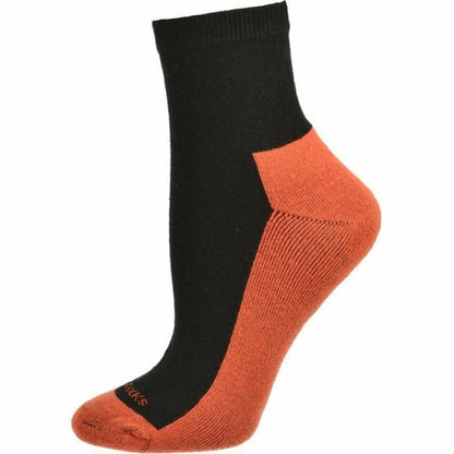 Women's Cushioned Athletic Cotton Socks Quarter High Length