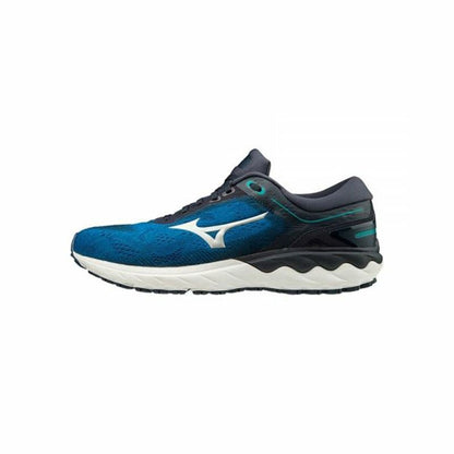 Running Shoes for Adults Mizuno Wave SkyRise Blue Men