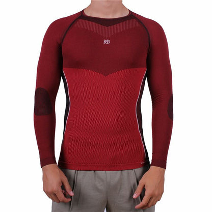 Men's Long Sleeved Compression T-shirt Sandsock HG