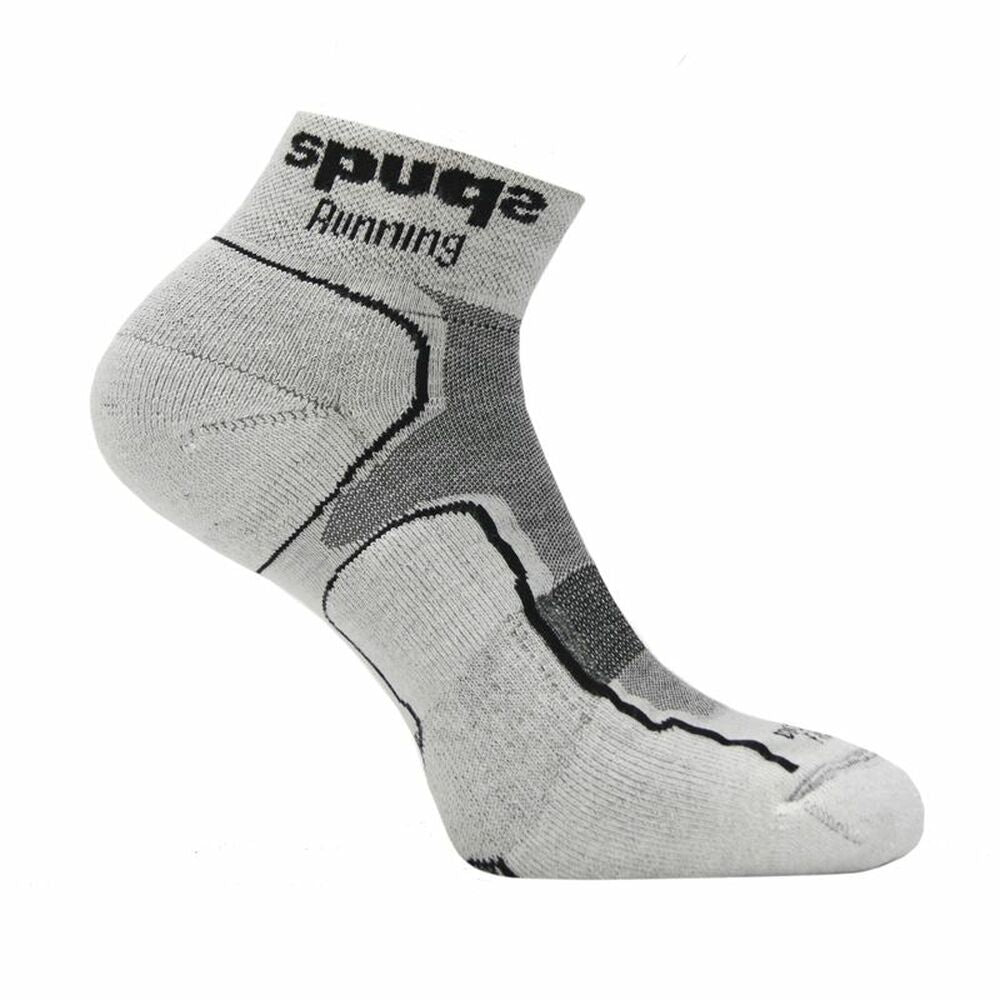 Sports Socks Spuqs Coolmax Cushion Running Grey